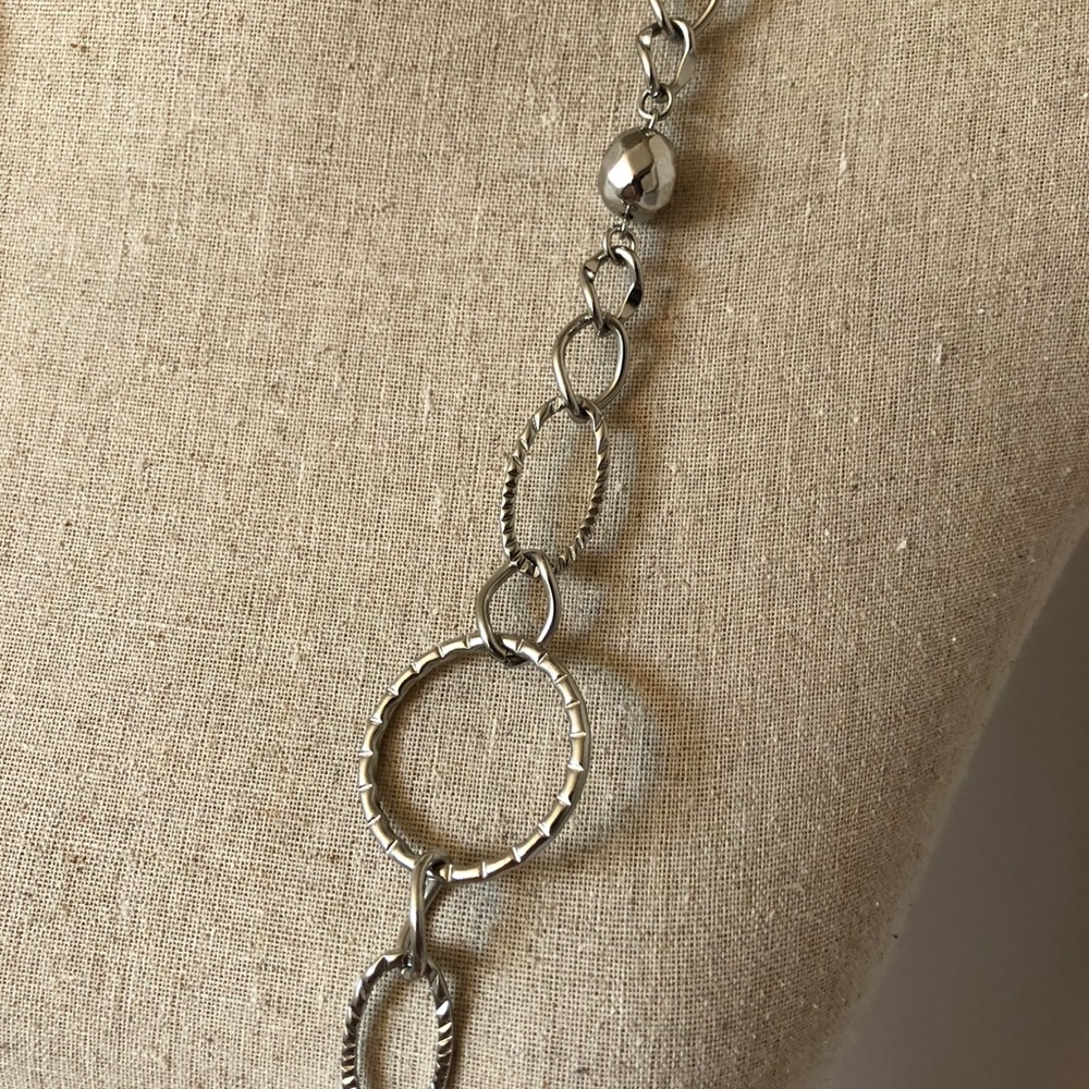 Lia Sophia Chainlink Long Necklace - Picture 2 of 5
